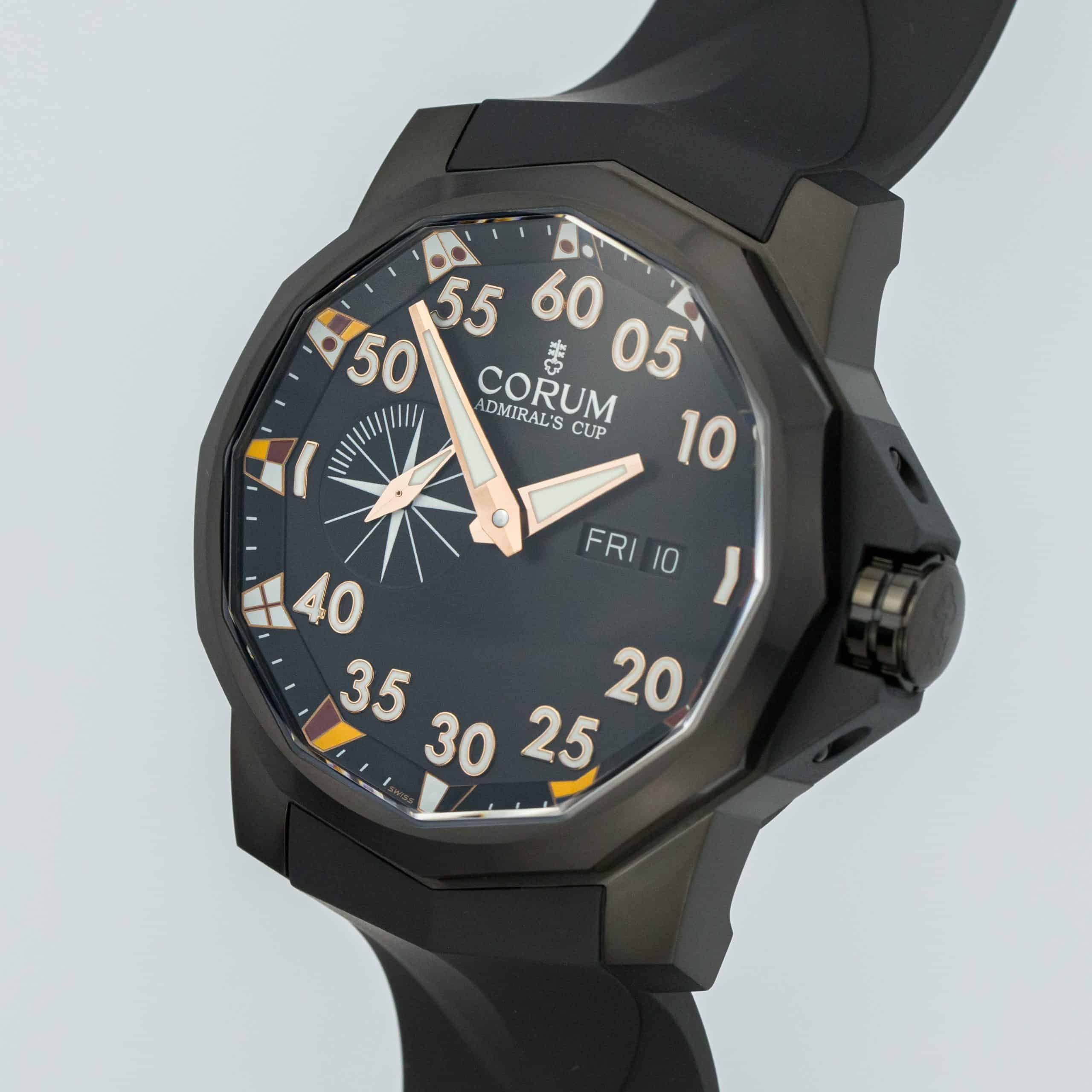 Corum AC Competition Black PVD Titanium ChronoTimepieces