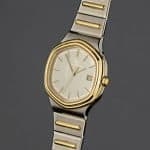 Vintage Jaeger LeCoultre Albatros Gold and Steel Q Quartz ref