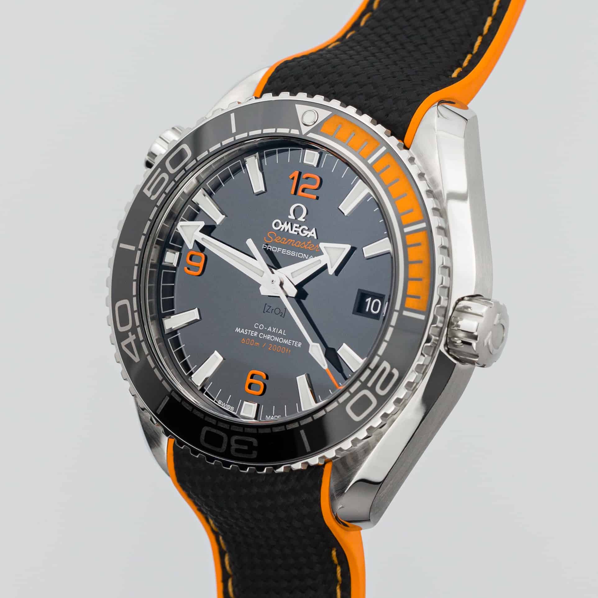 Omega Seamaster Planet Ocean 600M Orange ChronoTimepieces