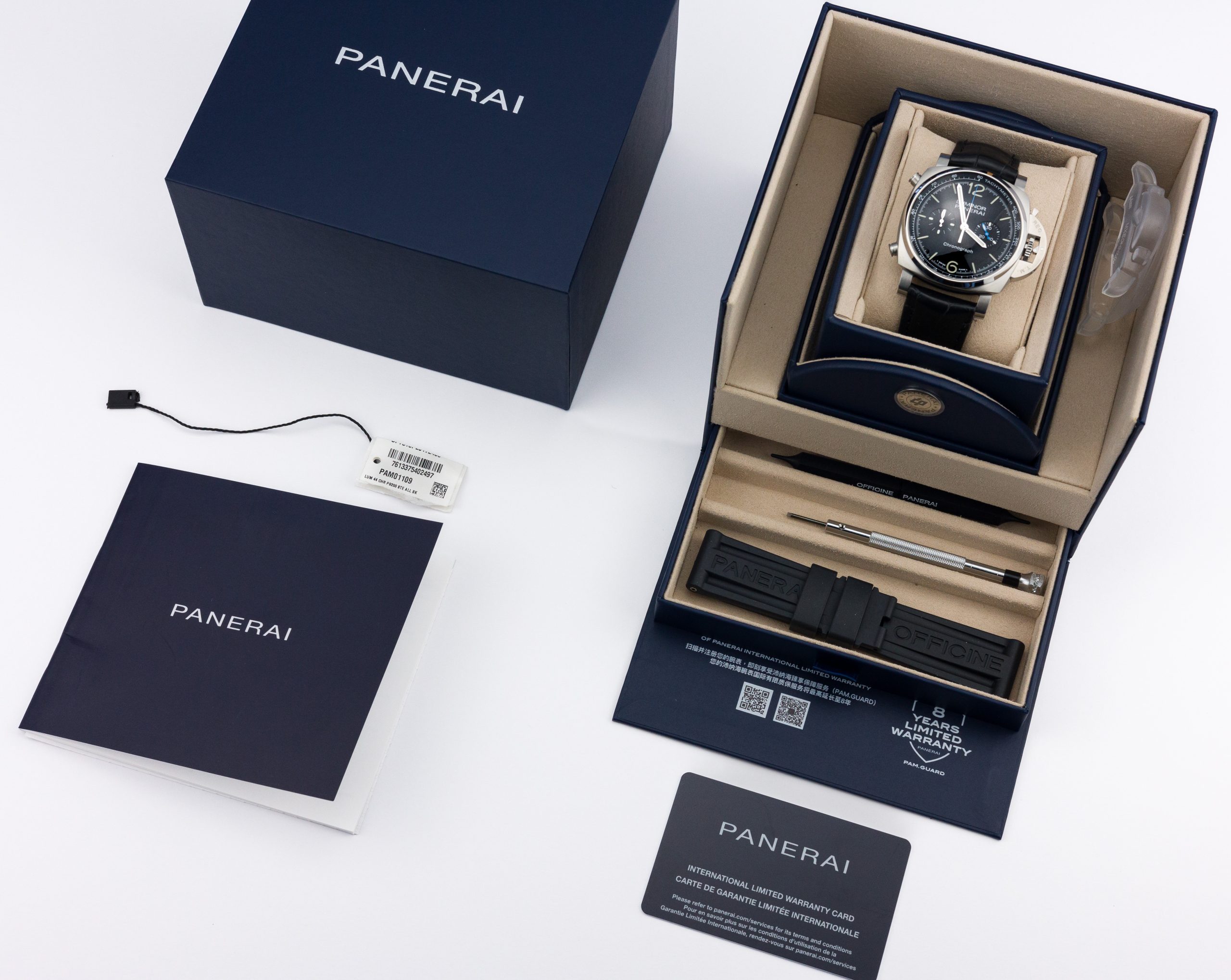 Panerai Luminor Chrono 44 PAM01109 ChronoTimepieces