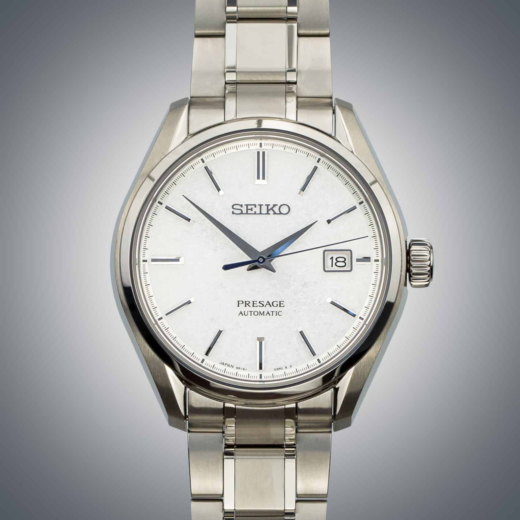 Seiko Presage Titanium ref. SARX055 Baby Snowflake – JDM model, Very fresh,  Full set - ChronoTimepieces