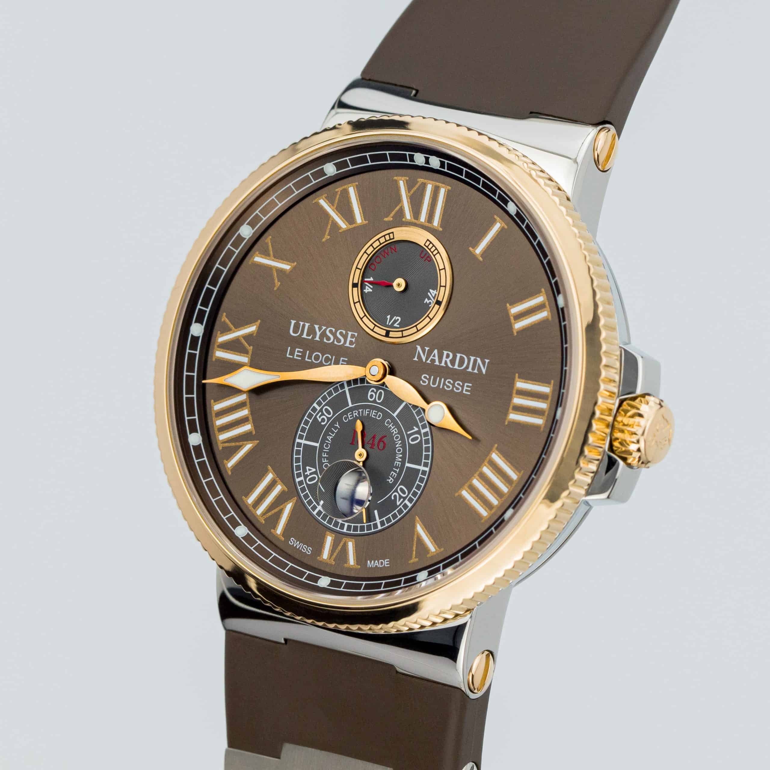 Ulysse nardin marine gold sale